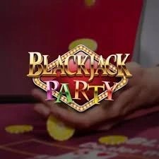 Blackjack Party slot icon by Evolution, available at Ivibet
