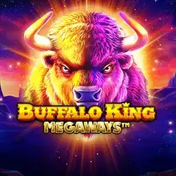 Buffalo King Megaways slot logo by Pragmatic Play at Ivibet