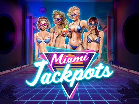 Miami Jackpots logo by Booming Games Ivibet