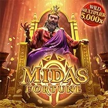 Slots logo of Midas Fortune from PG Soft at Ivibet